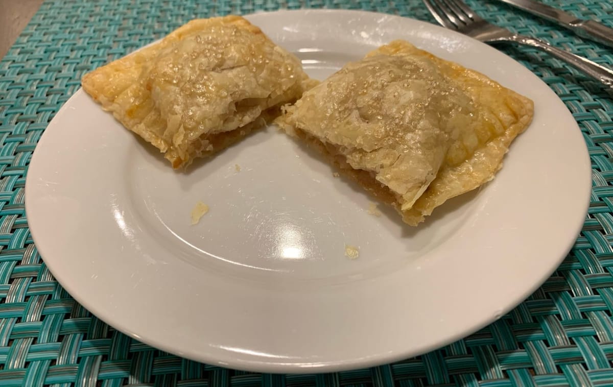 Apple Hand Pies from the Tomb Raider Cookbook