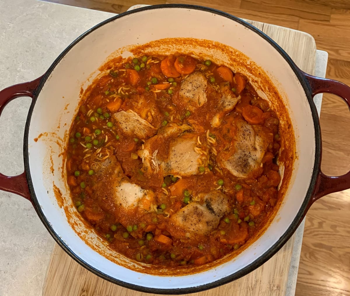 Jollof from the Tomb Raider Cookbook